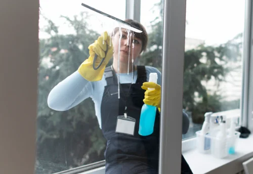 Nettoyage de vitres intérieures et extérieures à Gorges